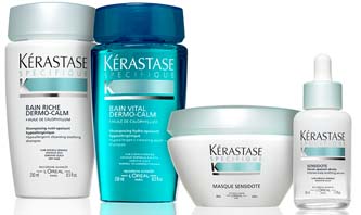Купить уход Kerastase для чувствительной кожи головы лореаль для волос в Москве